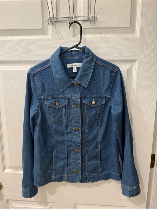 croft & barrow Jackets & Blazers - 🥳 5 for $25 BUNDLE croft & barrow Blue Denim Jacket with Button Front